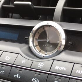 LEXUS NX用アルミ切削クロックベゼル＜アルミタイプ＞ - 画像 (3)